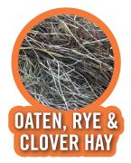 OATEN, RYE & CLOVER HAY